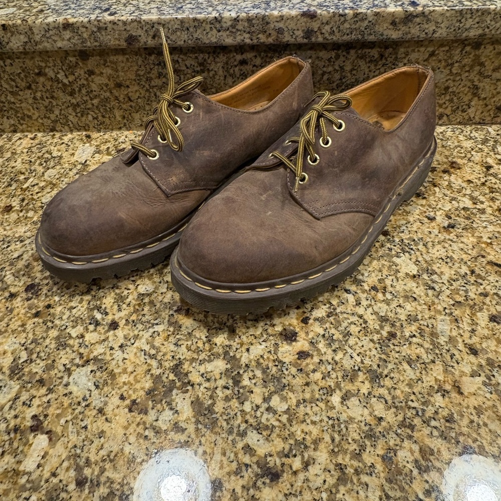 Dr. Martens Brown Leather Oxfords